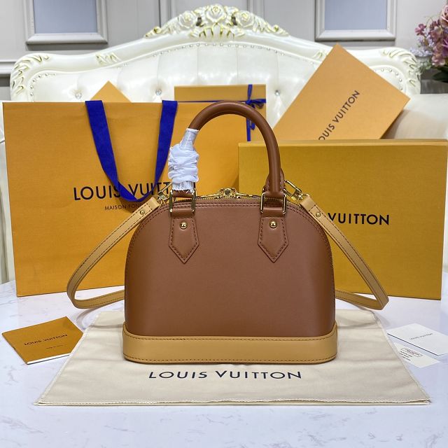 2022 Louis vuitton original calfskin alma BB M91606 brown