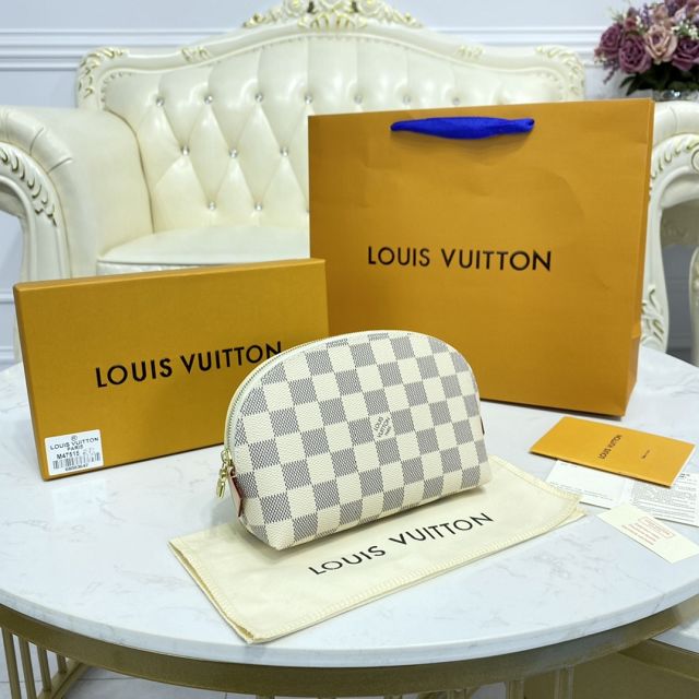 Louis vuitton original damier azur cosmetic pouch N60024