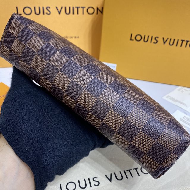 Louis vuitton original damier ebene large cosmetic pouch N23345