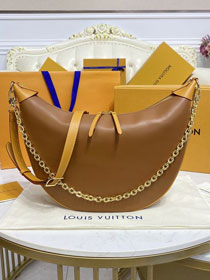 Louis vuitton original calfskin loop handbag M46311 brown