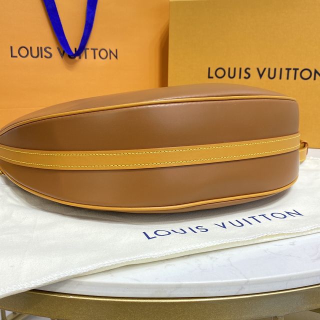 Louis vuitton original calfskin loop handbag M46311 brown