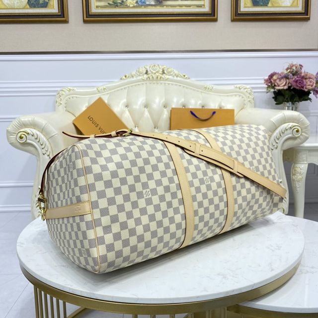 Louis vuitton original damier azur keepall 55 bag N41429