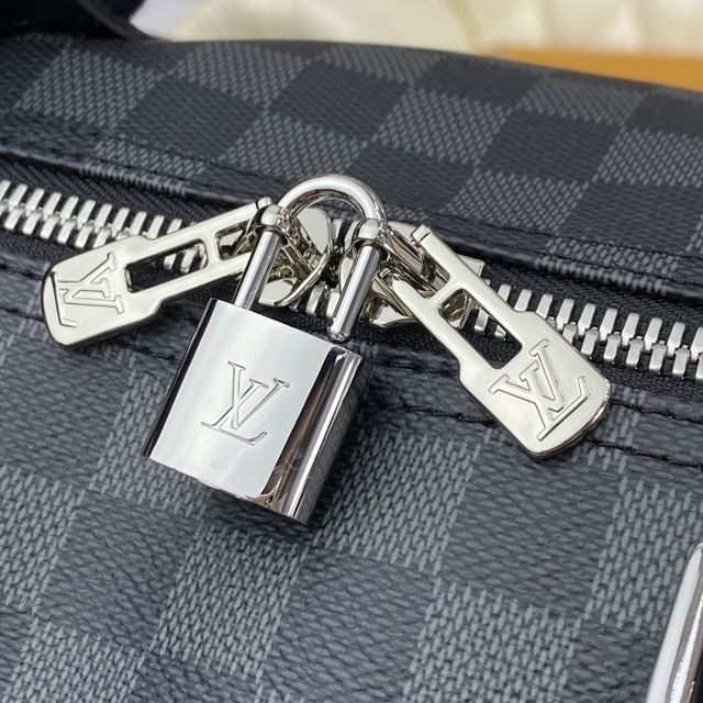 Louis vuitton original damier graphite keepall 55 bag N41413