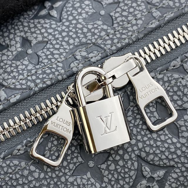 Louis vuitton original calfskin keepall 50 M20901 grey