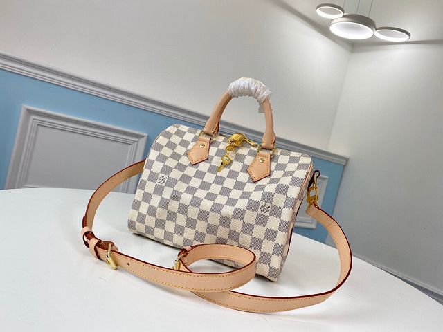 Louis vuitton original damier azur speedy 25 N41374 