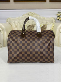 Louis vuitton original damier ebene speedy 30 N41364(no strap)	