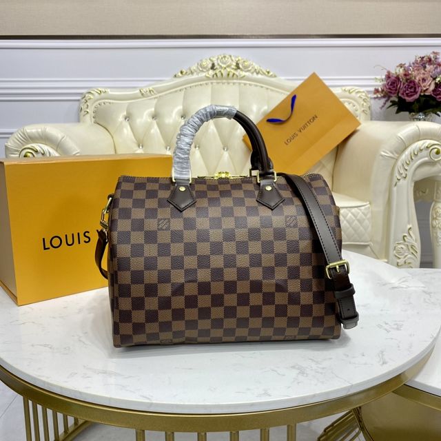 Louis vuitton original damier ebene speedy 30 N41367