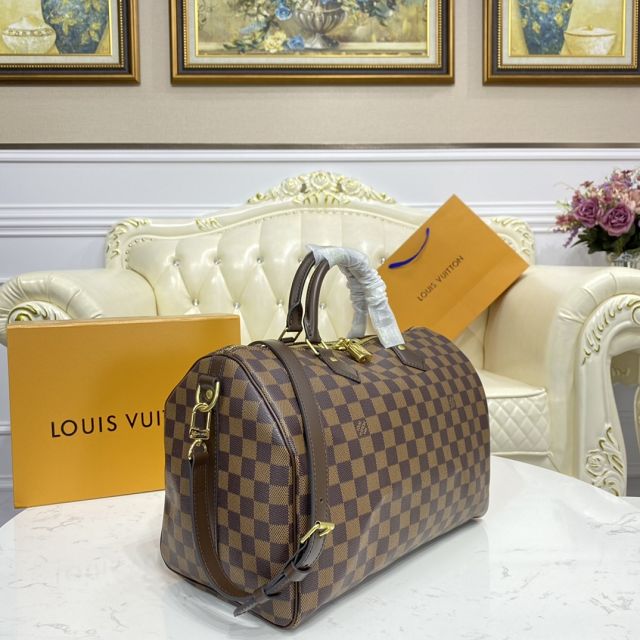 Louis vuitton original damier ebene speedy 35 N41366