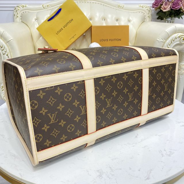 Louis vuitton original monogram canvas large dog carrier 50 M42021