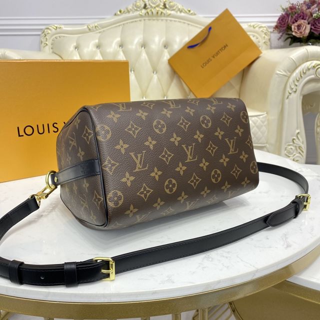 Louis vuitton original monogram canvas speedy 25 M41113 black