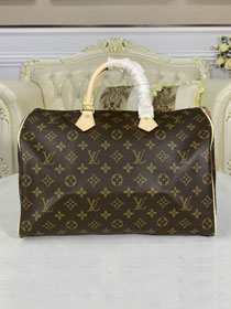 Louis vuitton original monogram canvas speedy 35 M41107(no strap)	