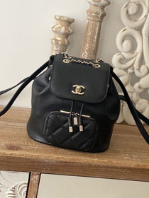 CC original grained calfskin mini backpack AS3530 black