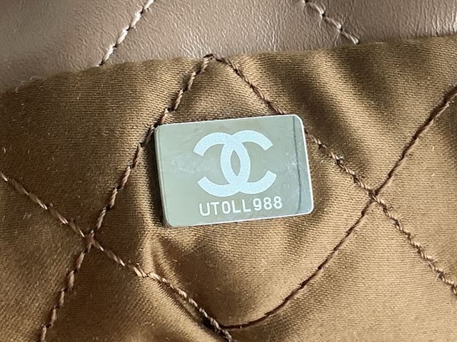 CC original calfskin 22 medium handbag AS3261 brown