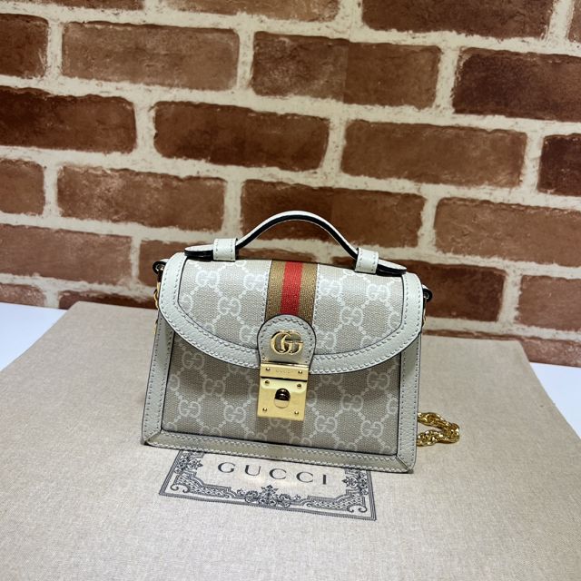 2022 GG original canvas ophidia mini shoulder bag 696180 cream