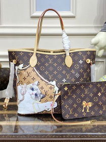 Louis vuitton original monogram canvas neverfull mm M40699