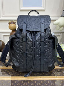 Louis vuitton original calfskin christopher backpack pm M20899 black