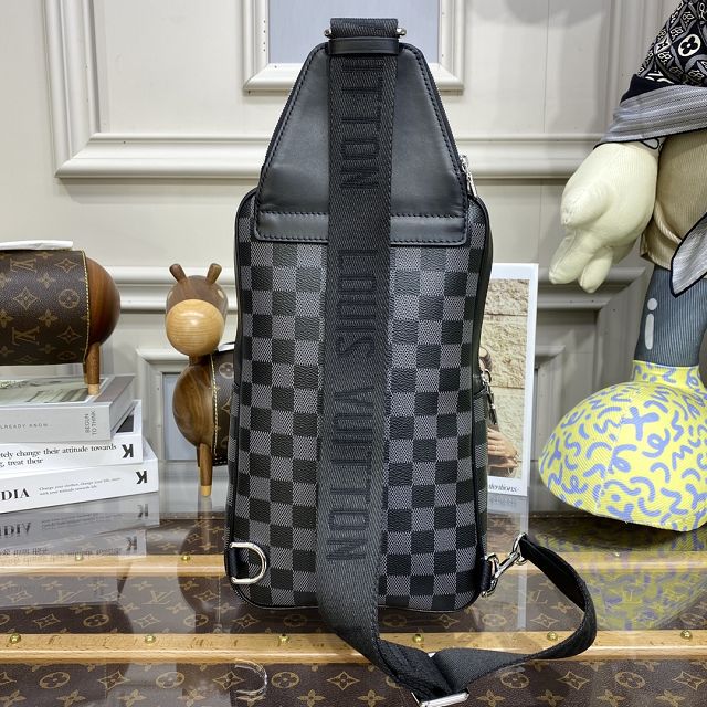 Louis vuitton original damier graphite avenue sling bag N45302