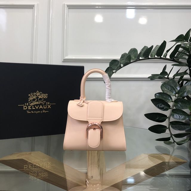 Delvaux original box calfskin brillant mini bag AA0406 apricot