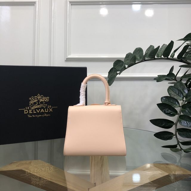 Delvaux original box calfskin brillant mini bag AA0406 apricot