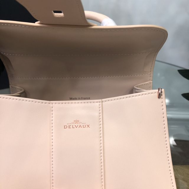 Delvaux original box calfskin brillant mini bag AA0406 apricot