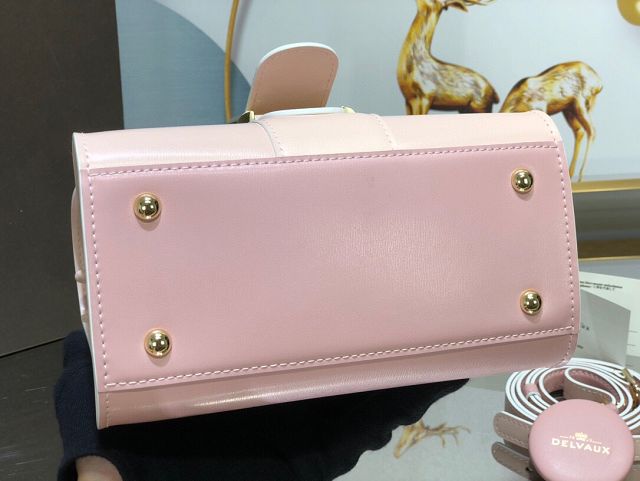 Delvaux original box calfskin brillant mini bag AA0406 pink