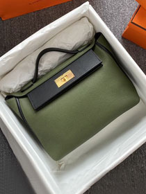 Hermes original togo leather kelly 2424 bag HH03699 canopee