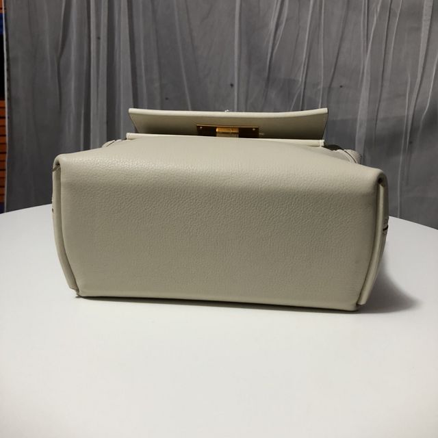 Hermes original togo leather small kelly 2424 bag HH03698 cream