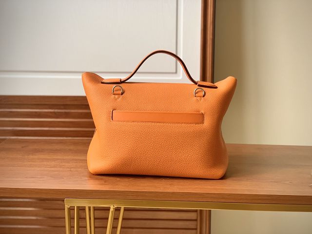 Hermes original togo leather kelly 2424 bag HH03699 orange