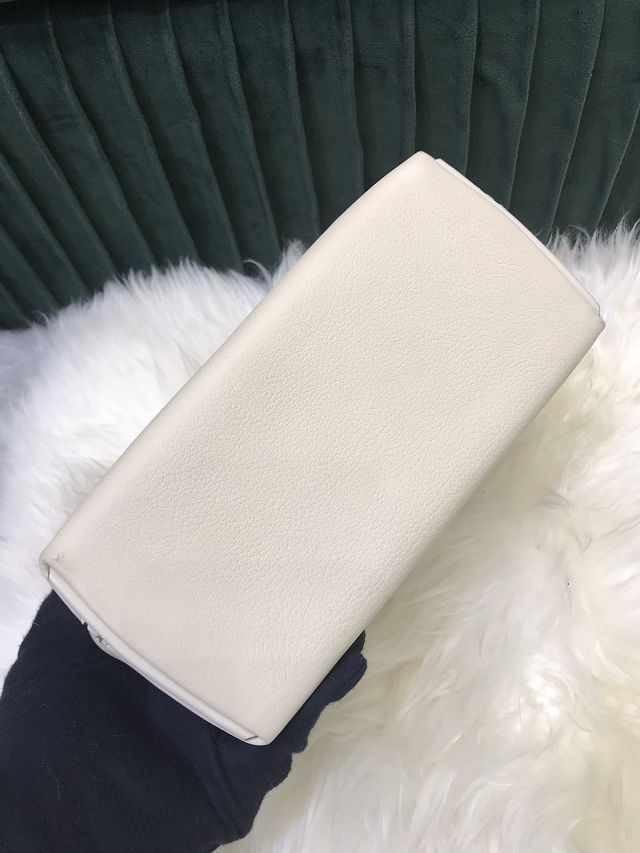 Hermes original togo leather kelly 2424 bag HH03699 white