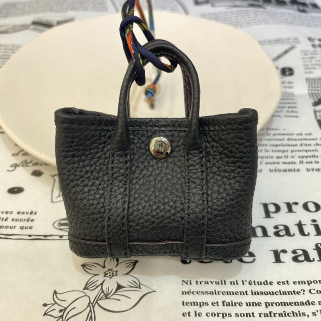 Hermes original calfskin bag charm H103229