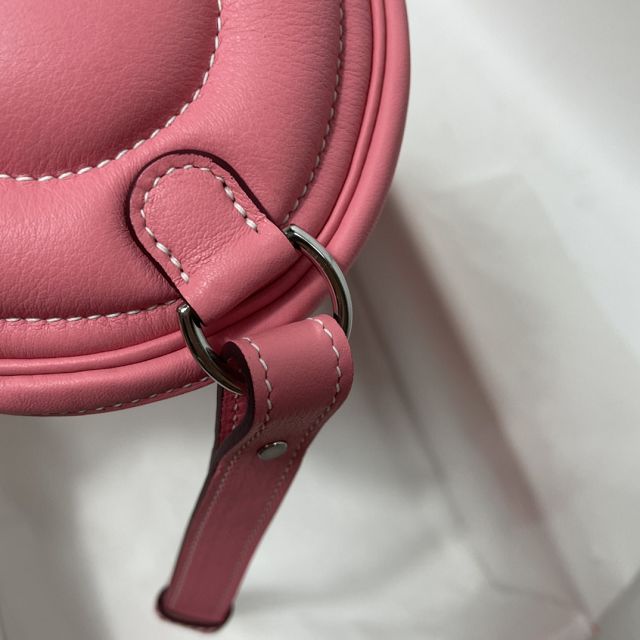 Hermes original swift leather roulis in-the-loop bag HR0019 pink