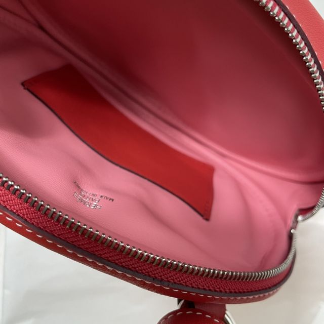 Hermes original swift leather roulis in-the-loop bag HR0019 red