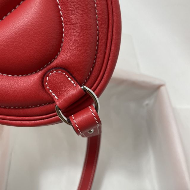 Hermes original swift leather roulis in-the-loop bag HR0019 red