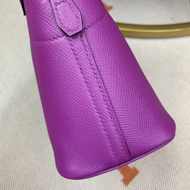 Hermes original epsom leather small bolide 27 bag B027 anemone