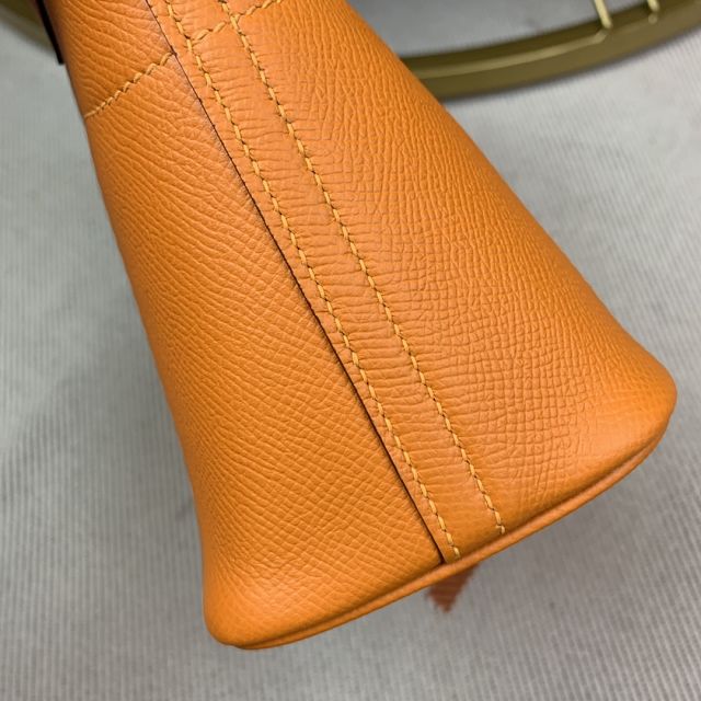 Hermes original epsom leather small bolide 27 bag B027 jaune