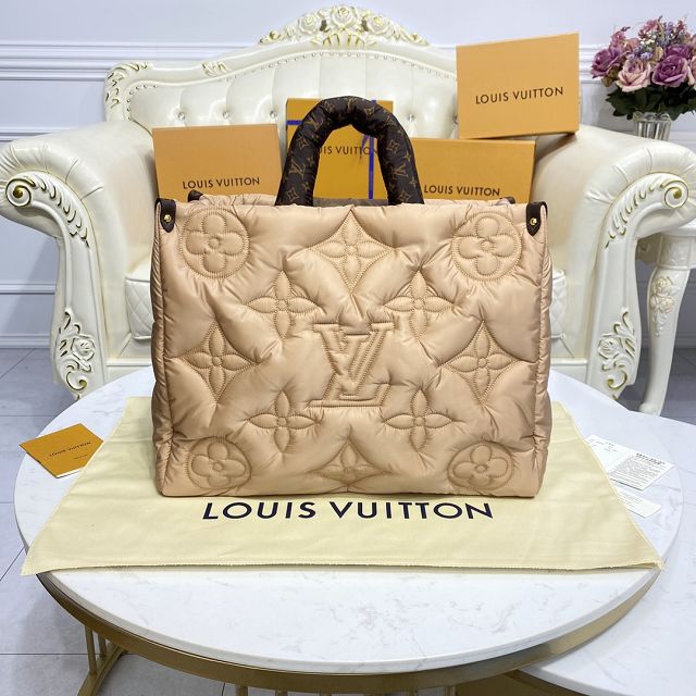 2023 Louis vuitton original econyl onthego gm M59007 apricot