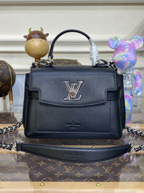 2023 Louis vuitton original calfskin lockme ever mini M20997 black