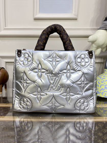 2023 Louis vuitton original econyl onthego mm M21069 silver