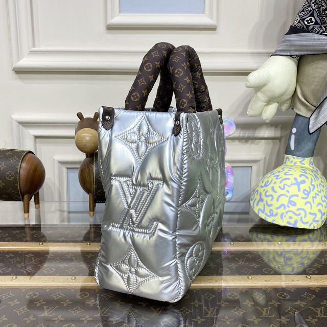 2023 Louis vuitton original econyl onthego mm M21069 silver