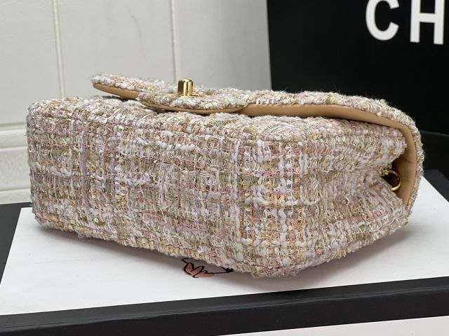 CC original tweed mini flap bag A69900 apricot