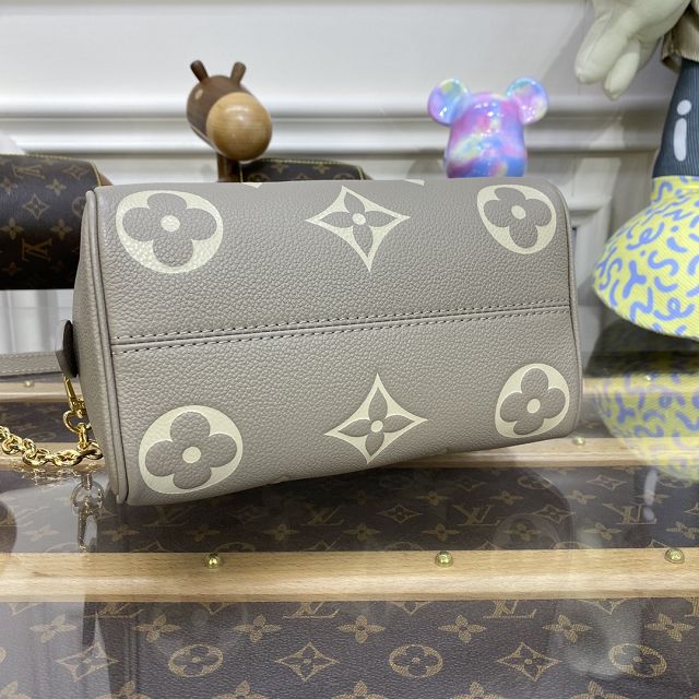 Louis vuitton original monogram calfskin speedy 20 M46575 grey