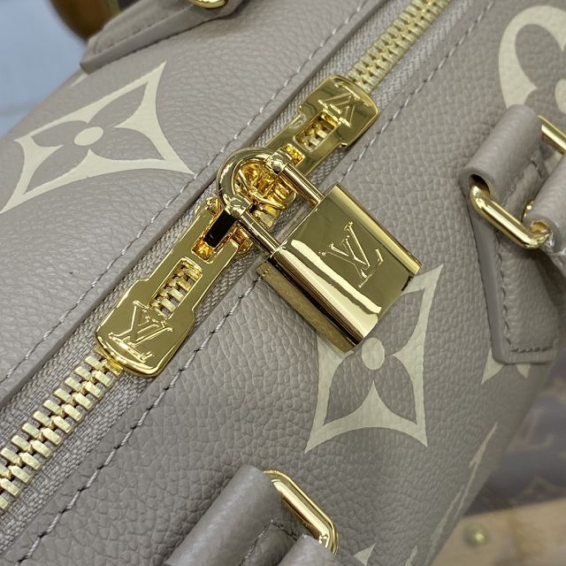 Louis vuitton original monogram calfskin speedy 20 M46575 grey