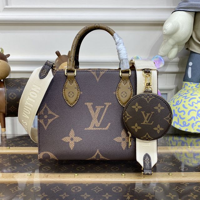 Louis vuitton original monogram canvas onthego pm M46373 