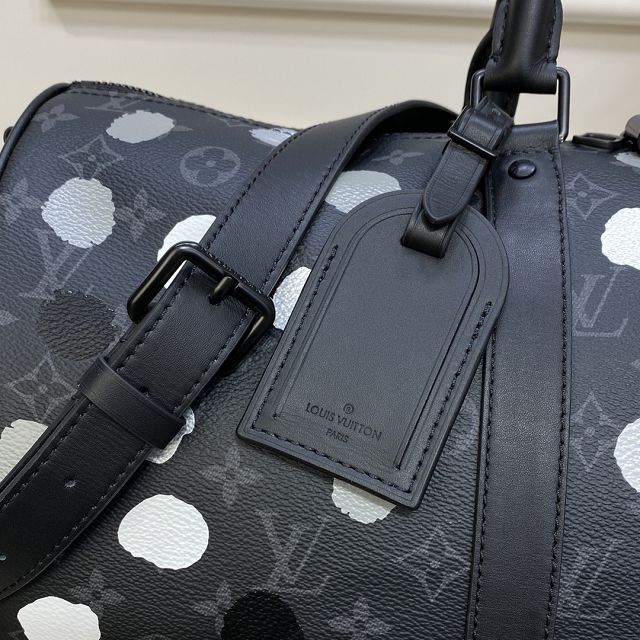 Louis vuitton original monogram eclipse keepall 45 M46400