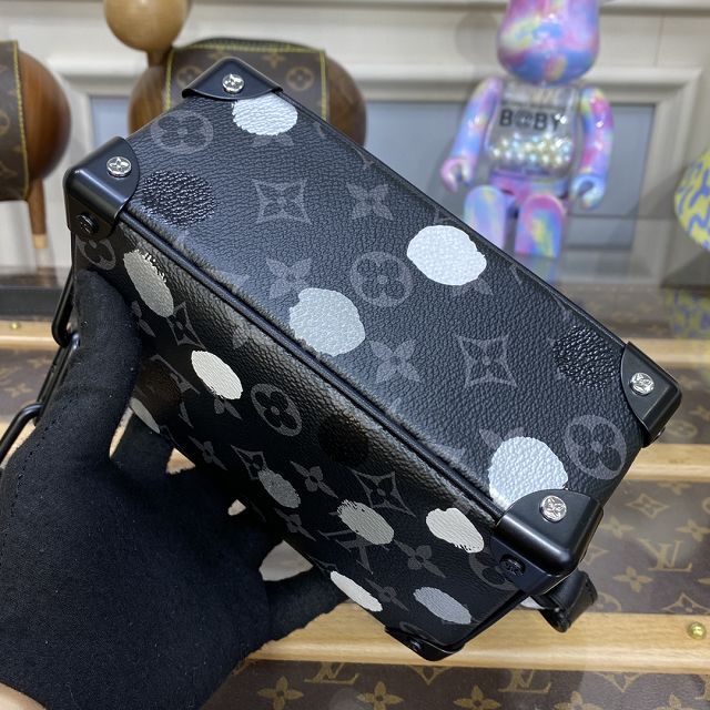 Louis vuitton original monogram eclipse mini soft trunk M81936