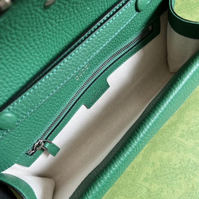 2023 GG original calfskin dionysus small shoulder bag 731782 green