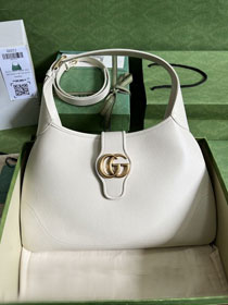 2023 GG original calfskin aphrodite medium shoulder bag 726274 white