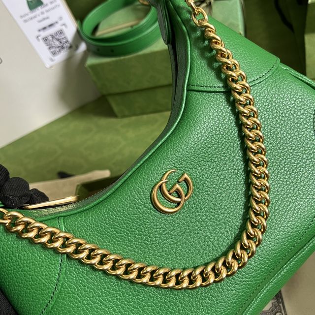 2023 GG original calfskin aphrodite small shoulder bag 731817 green