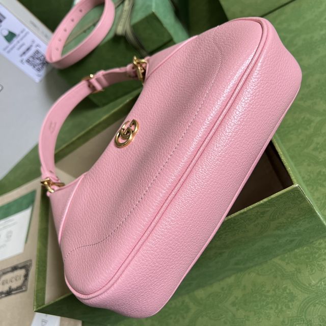 2023 GG original calfskin aphrodite small shoulder bag 731817 pink