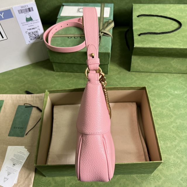 2023 GG original calfskin aphrodite small shoulder bag 731817 pink
